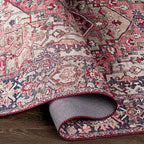 Livabliss Adenia Vintage Medallion Printed Area Rug