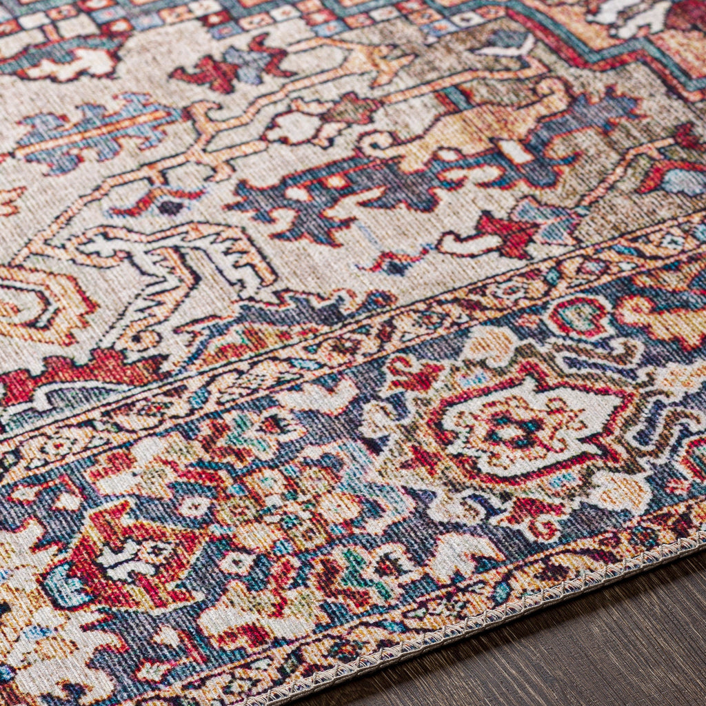 Livabliss Adenia Vintage Medallion Printed Area Rug