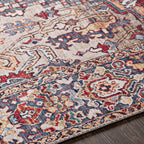 Livabliss Adenia Vintage Medallion Printed Area Rug