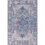 Livabliss Adenia Vintage Medallion Printed Area Rug