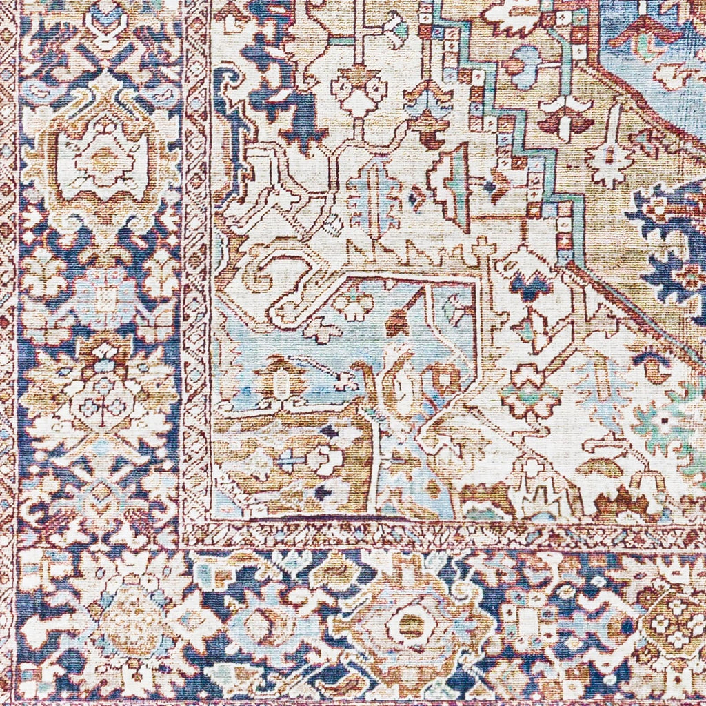 Livabliss Adenia Vintage Medallion Printed Area Rug