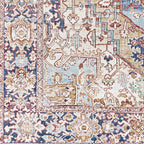 Livabliss Adenia Vintage Medallion Printed Area Rug