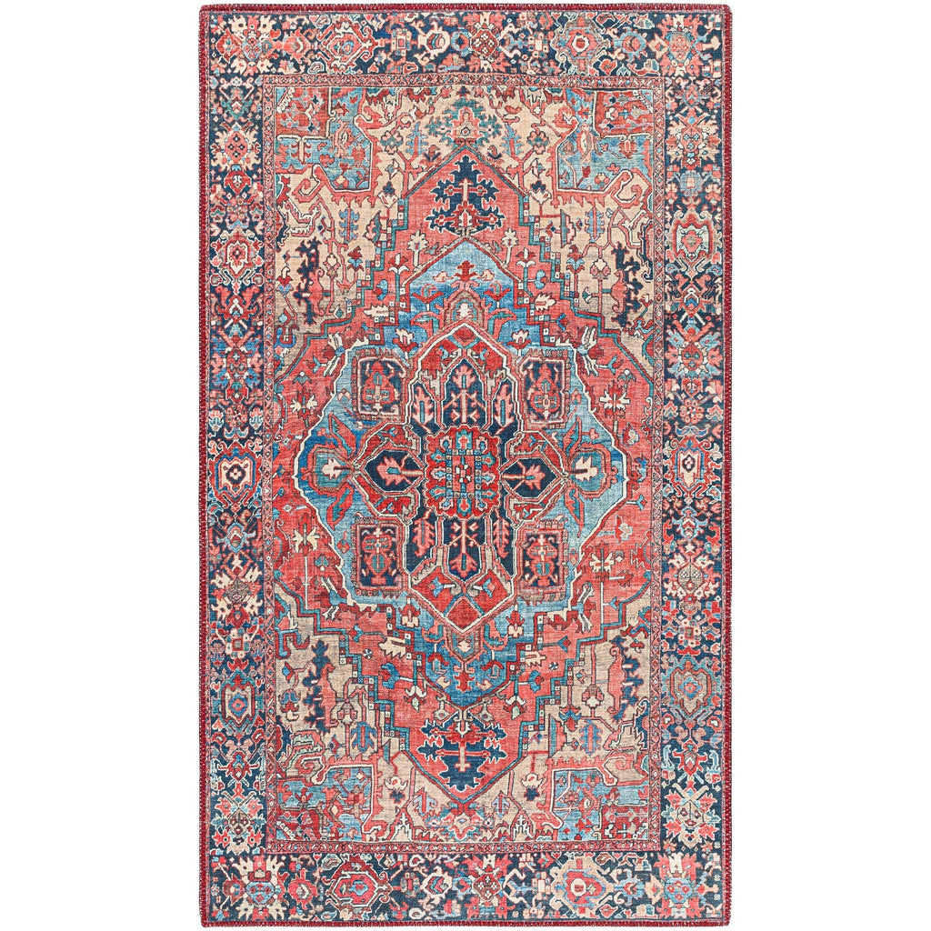 Livabliss Adenia Vintage Medallion Printed Area Rug