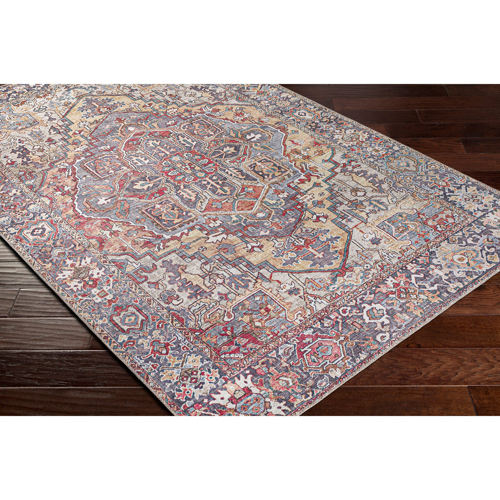 Livabliss Adenia Vintage Medallion Printed Area Rug