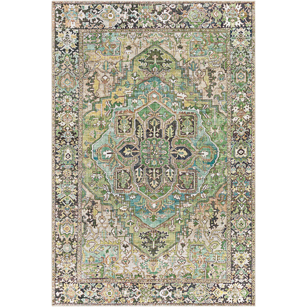 Livabliss Adenia Vintage Medallion Printed Area Rug