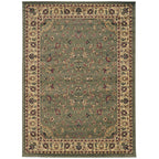 Admire Home Living Caroline Traditional Floral Sarouk Pattern Area Rug