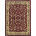 Admire Home Living Caroline Traditional Floral Sarouk Pattern Area Rug