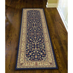 Admire Home Living Caroline Traditional Floral Sarouk Pattern Area Rug