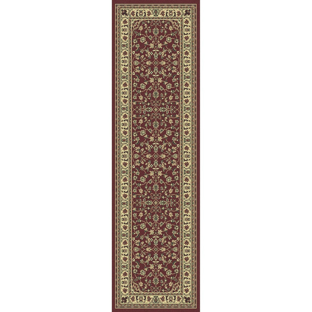 Admire Home Living Caroline Traditional Floral Sarouk Pattern Area Rug