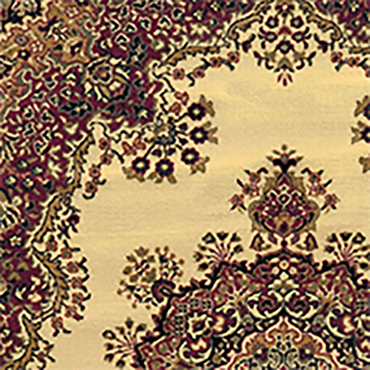 Admire Home Living Caroline Traditional Medallion Area Rug