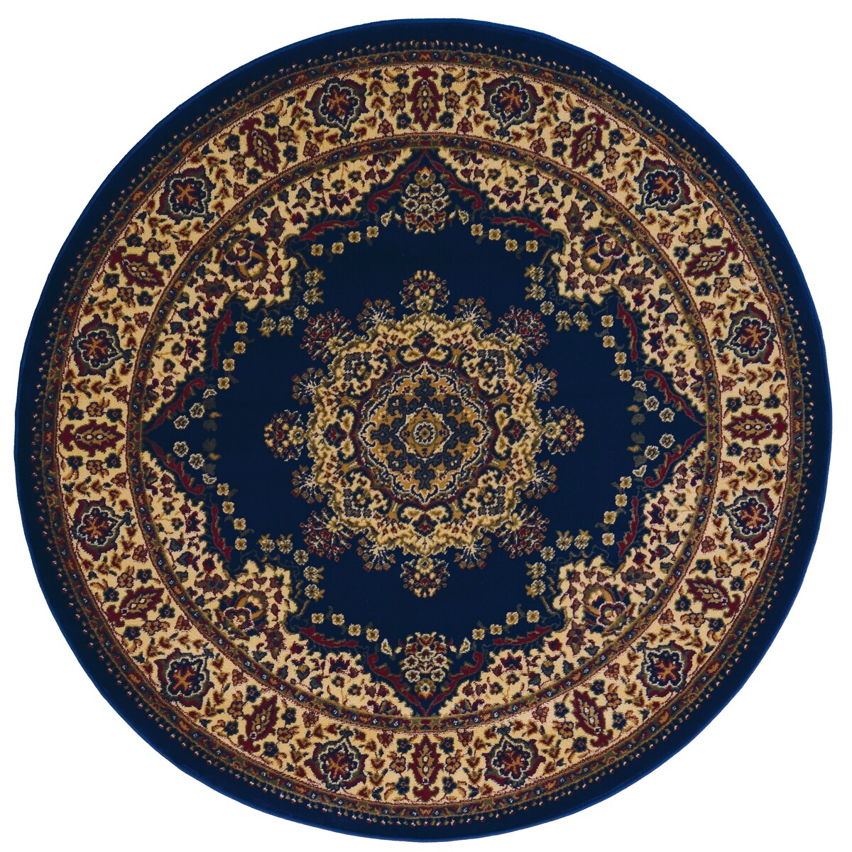 Admire Home Living Caroline Traditional Medallion Area Rug