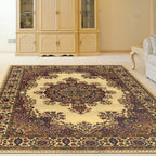 Admire Home Living Caroline Traditional Medallion Area Rug