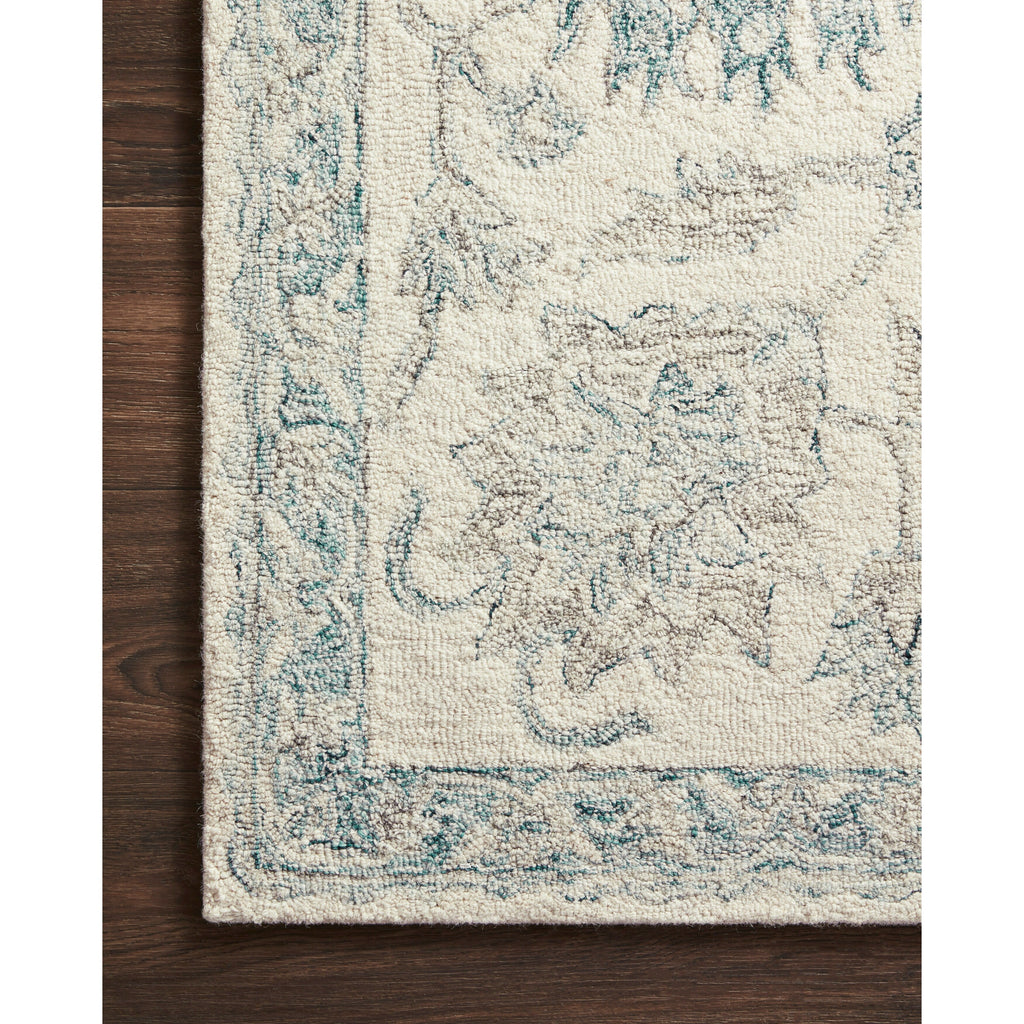 Alexander Home Annabelle Botanical Vineyard Hand-Hooked Wool Rug