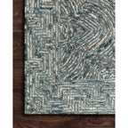 Alexander Home Aspen Denim Wool Hand-tufted Contemporary Area Rug