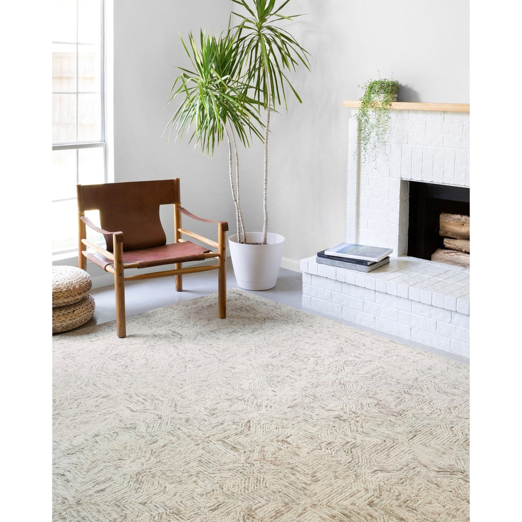 Alexander Home Aspen Neutral Hand-tufted Contemporary Wool Rug