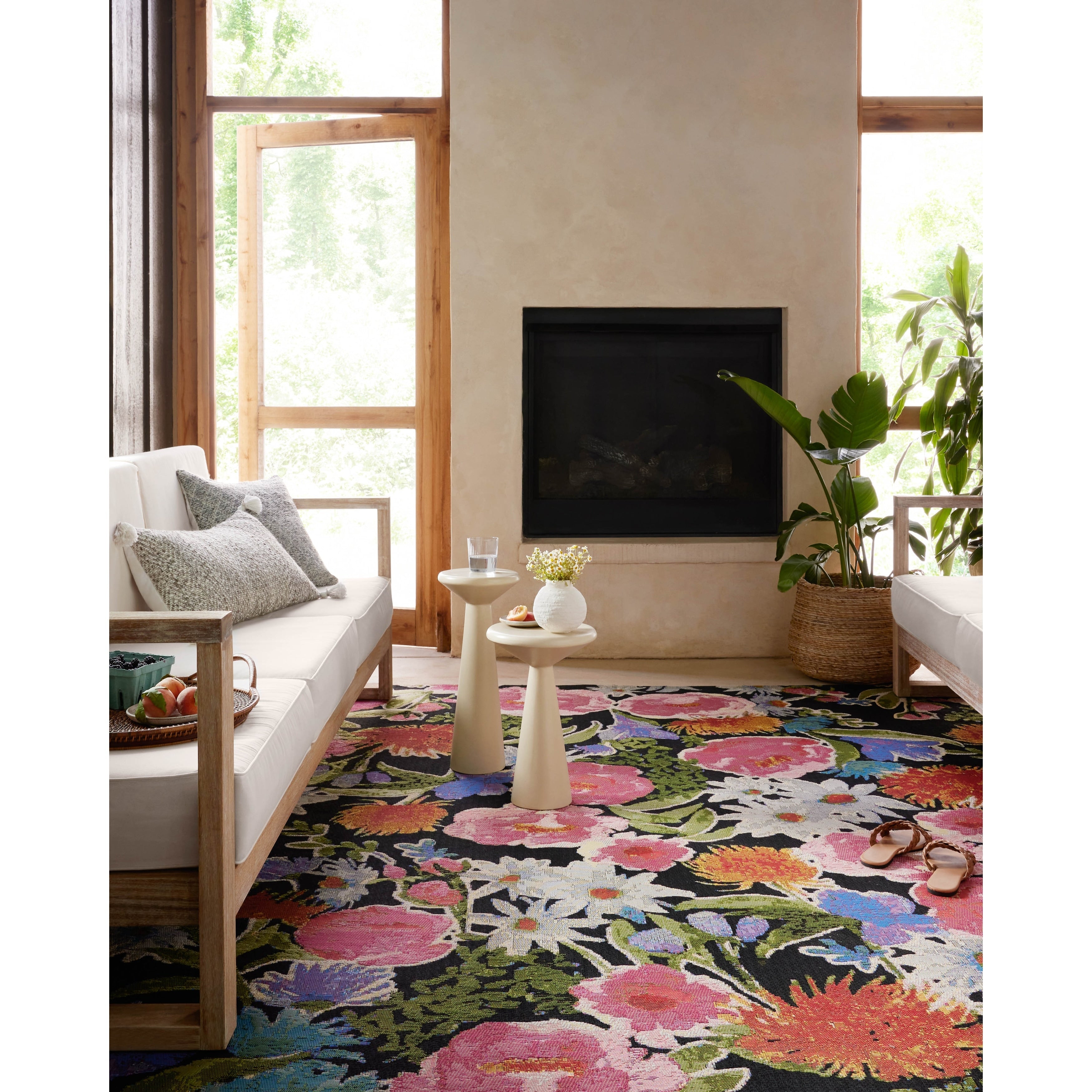 Alexander Home Botanical Garden Indoor / Outdoor Area Rug