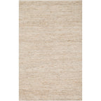 Alexander Home Farmhouse Jute and Leather Handwoven Area Rug