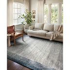 Alexander Home Grant Modern Abstract Border Area Rug