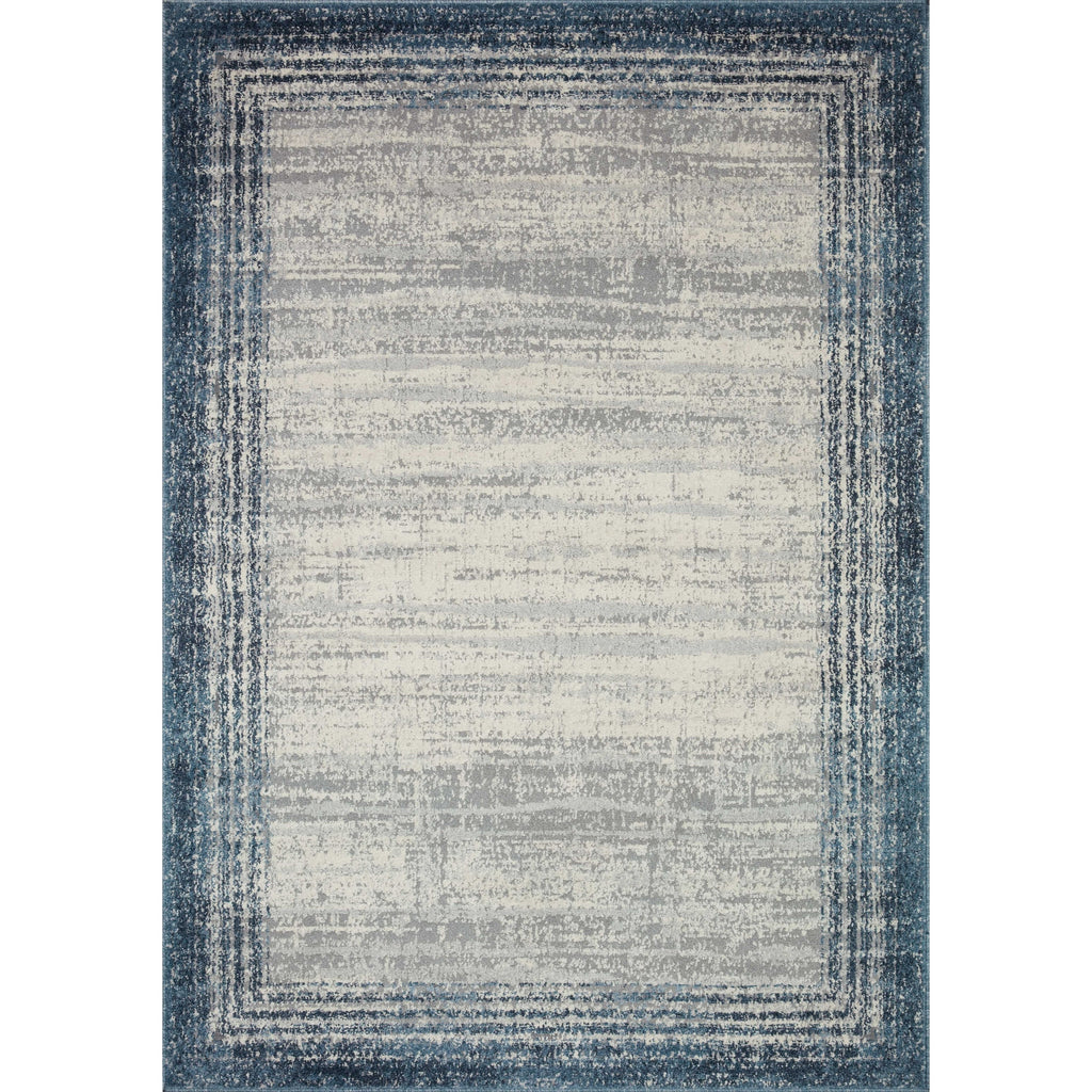 Alexander Home Grant Modern Abstract Border Area Rug