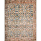 Alexander Home Isabelle Boho Vintage Botanical Pattern Area Rug