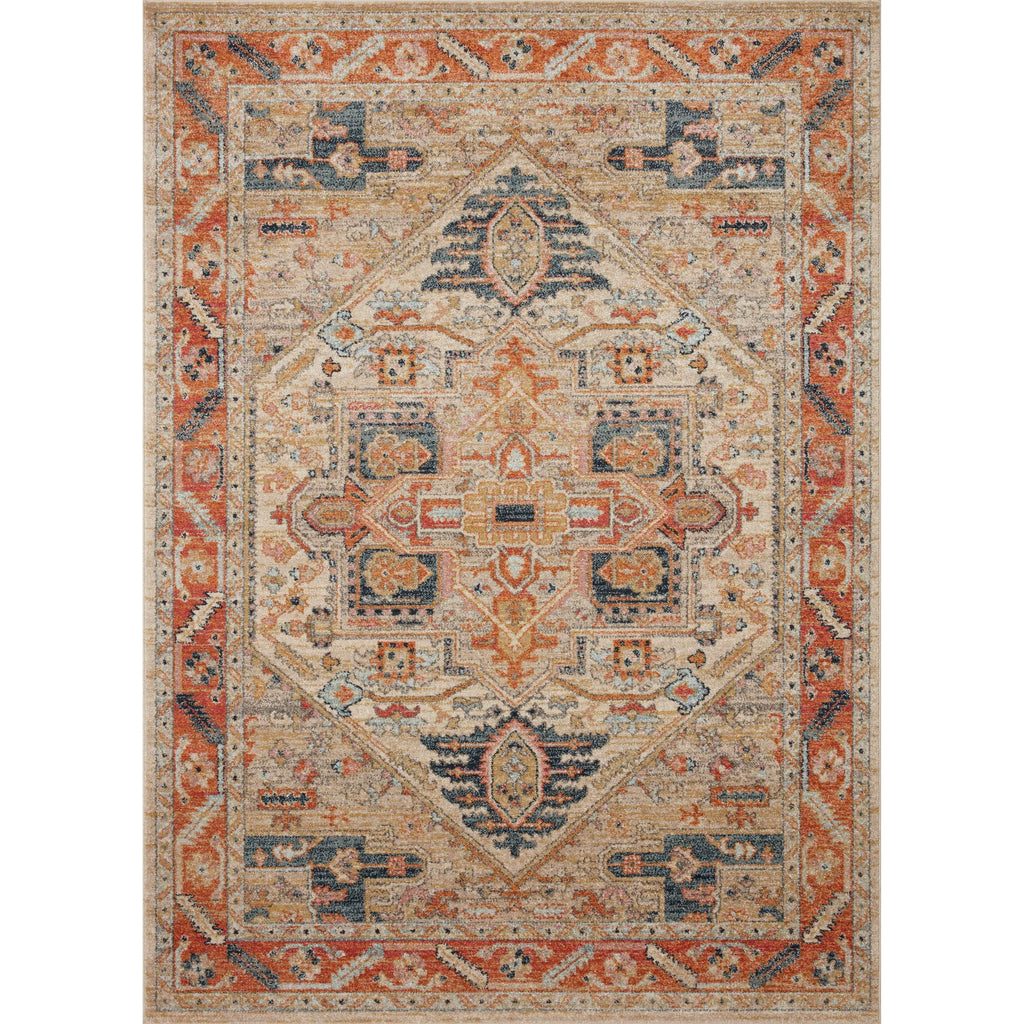 Alexander Home Luxe Antiqued Distressed Boho Area Rug