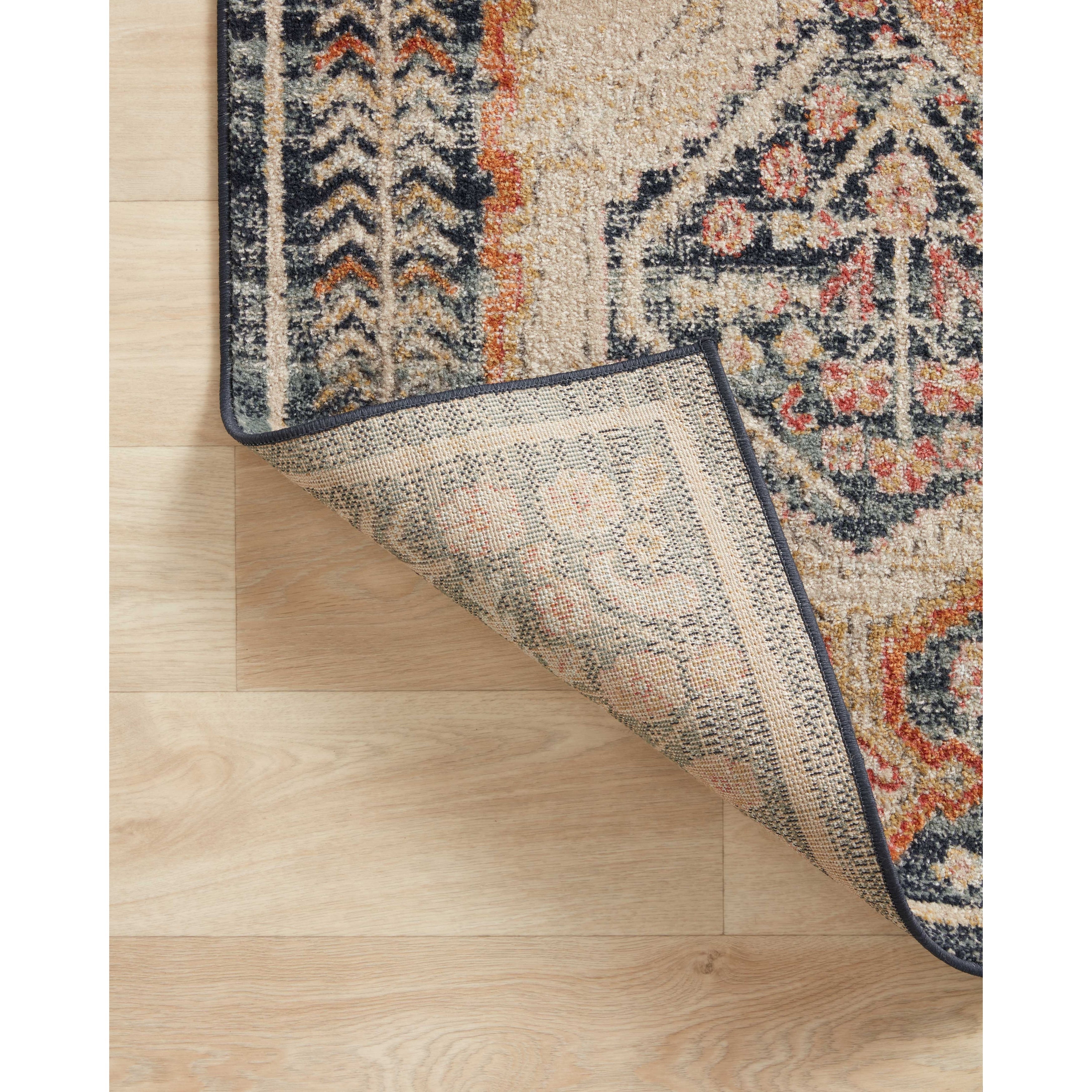Alexander Home Luxe Ornate Antiqued Distressed Area Rug
