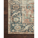 Alexander Home Sara Boho Terracotta Medallion Ultra Plush Area Rug