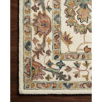 Alexander Home Megan Floral Hand-Hooked 100% Wool Area Rug