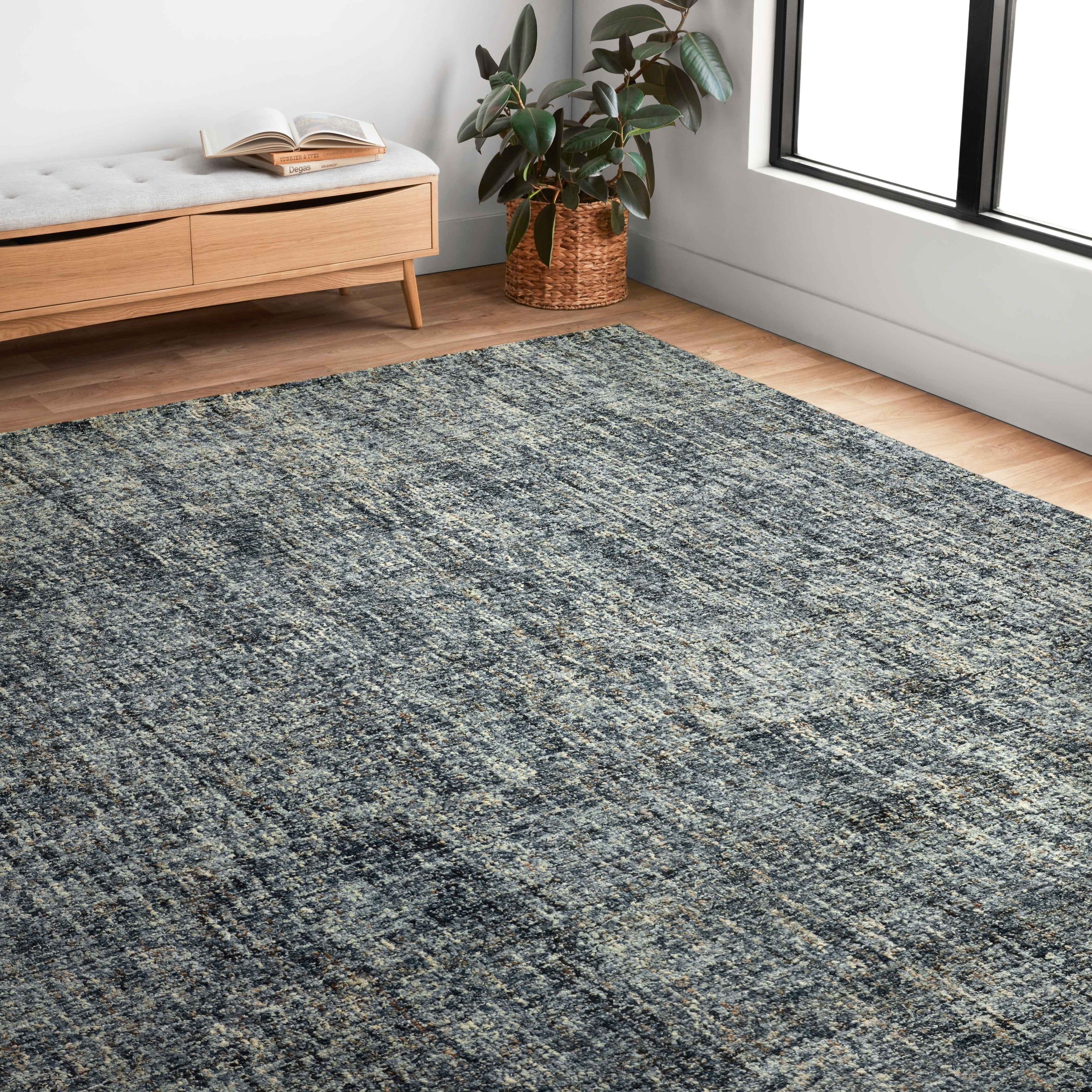 Alexander Home Sandstone Abstract Modern Hand-Tufted Area Rug