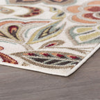 Decora Farmhouse Floral Indoor Area Rug