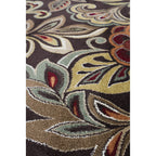 Decora Farmhouse Floral Indoor Area Rug