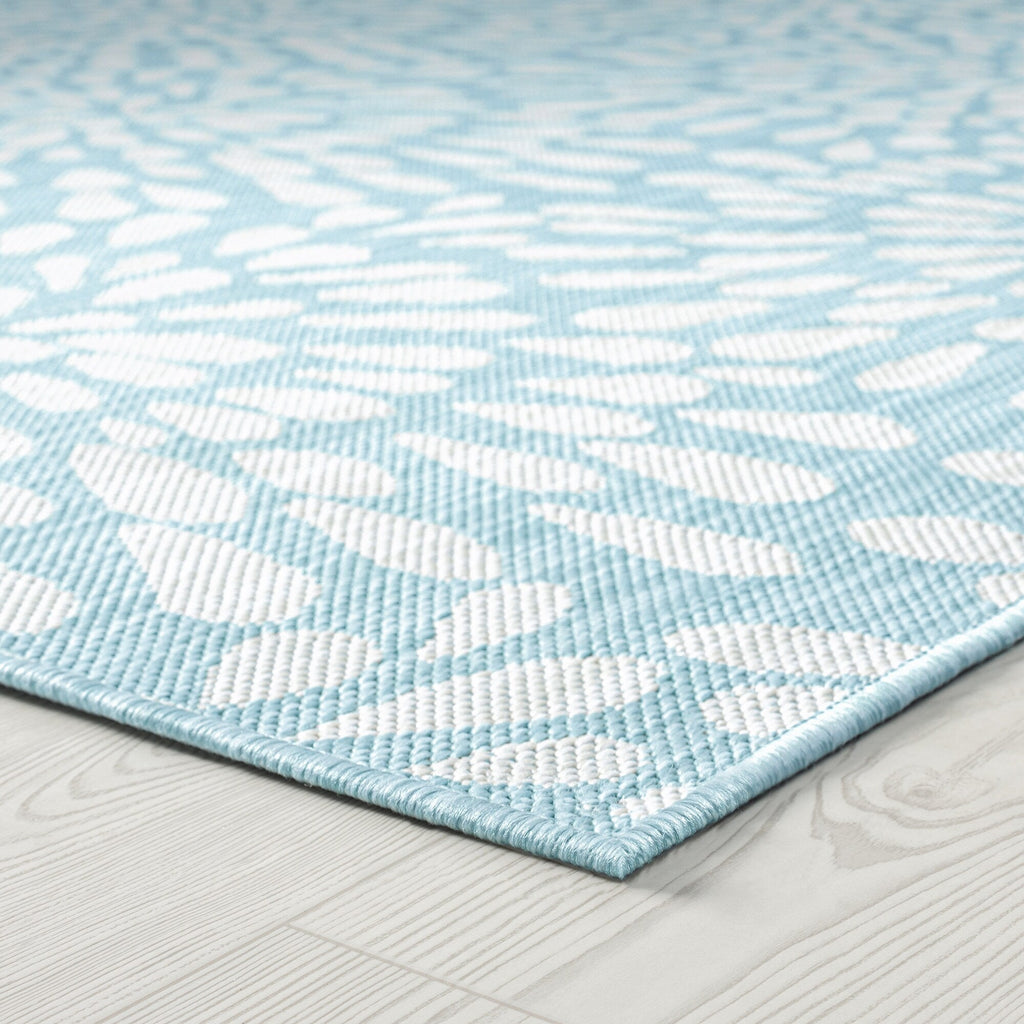 Exo Coastal Floral Indoor/Outdoor Area Rug