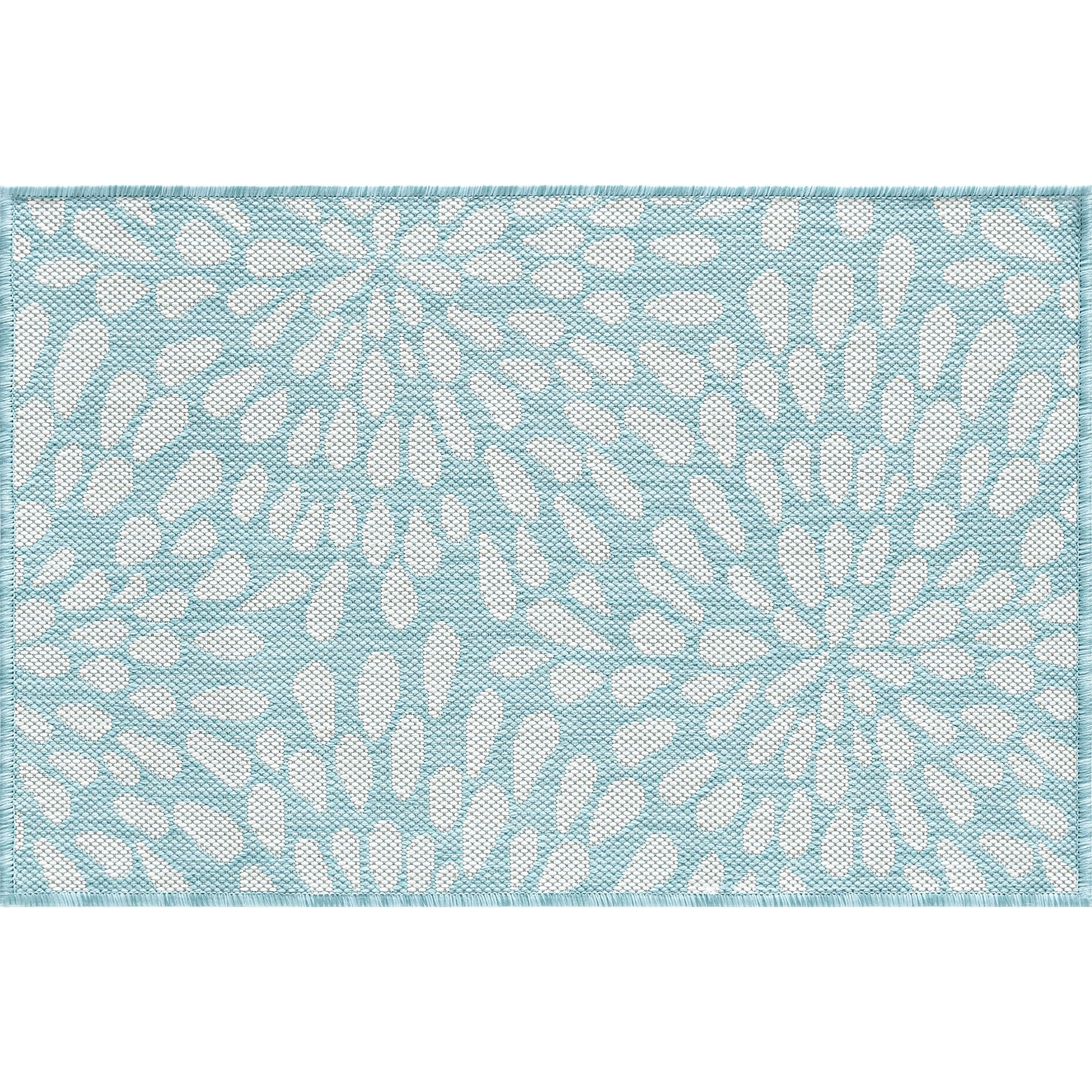 Exo Coastal Floral Indoor/Outdoor Area Rug