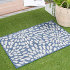 Exo Coastal Floral Indoor/Outdoor Area Rug