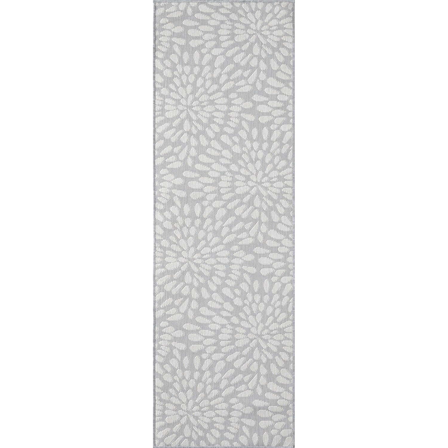 Exo Coastal Floral Indoor/Outdoor Area Rug