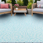 Exo Coastal Floral Indoor/Outdoor Area Rug