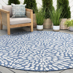 Exo Coastal Floral Indoor/Outdoor Area Rug