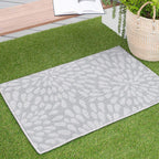 Exo Coastal Floral Indoor/Outdoor Area Rug