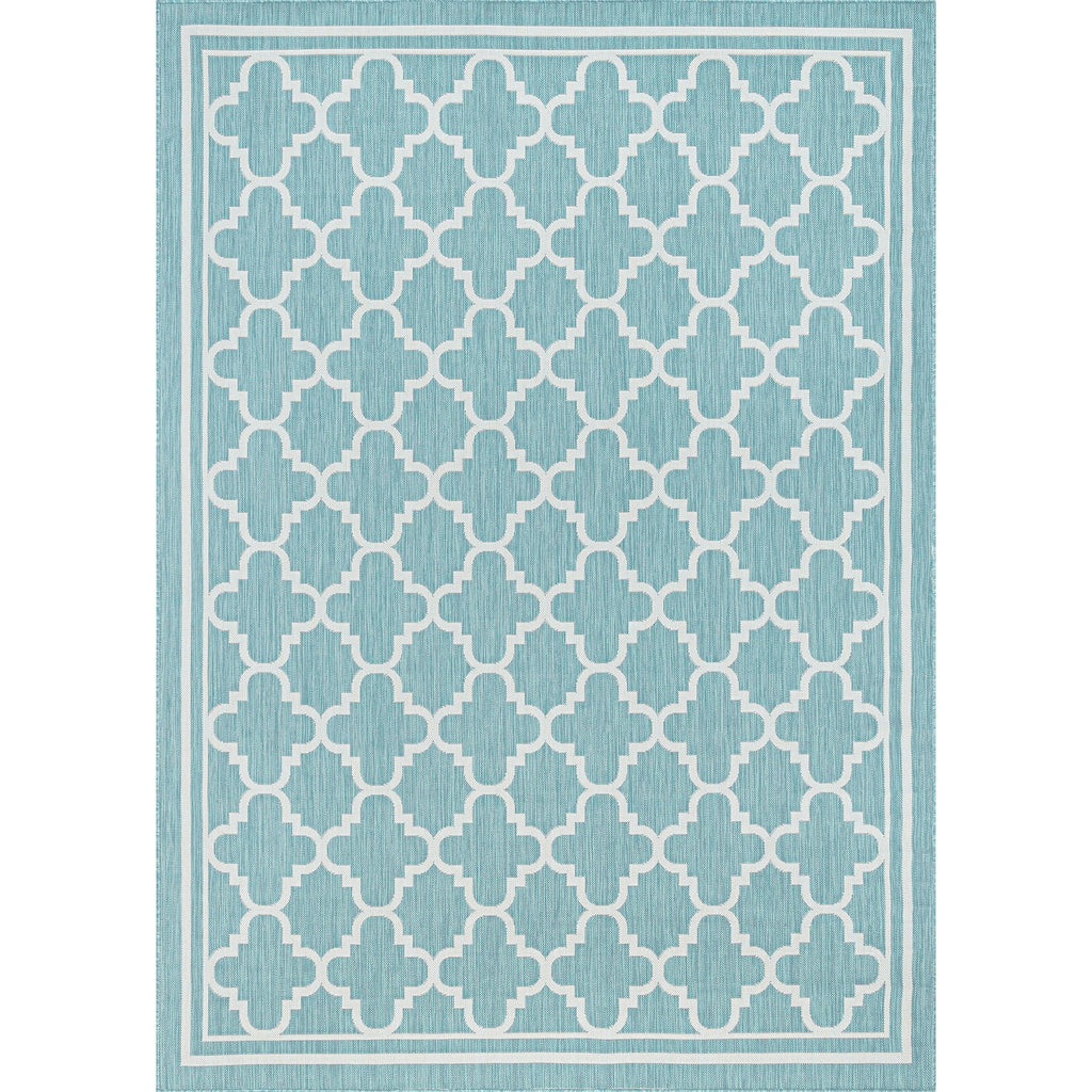 Exo Coastal Geometric Indoor/Outdoor Area Rug
