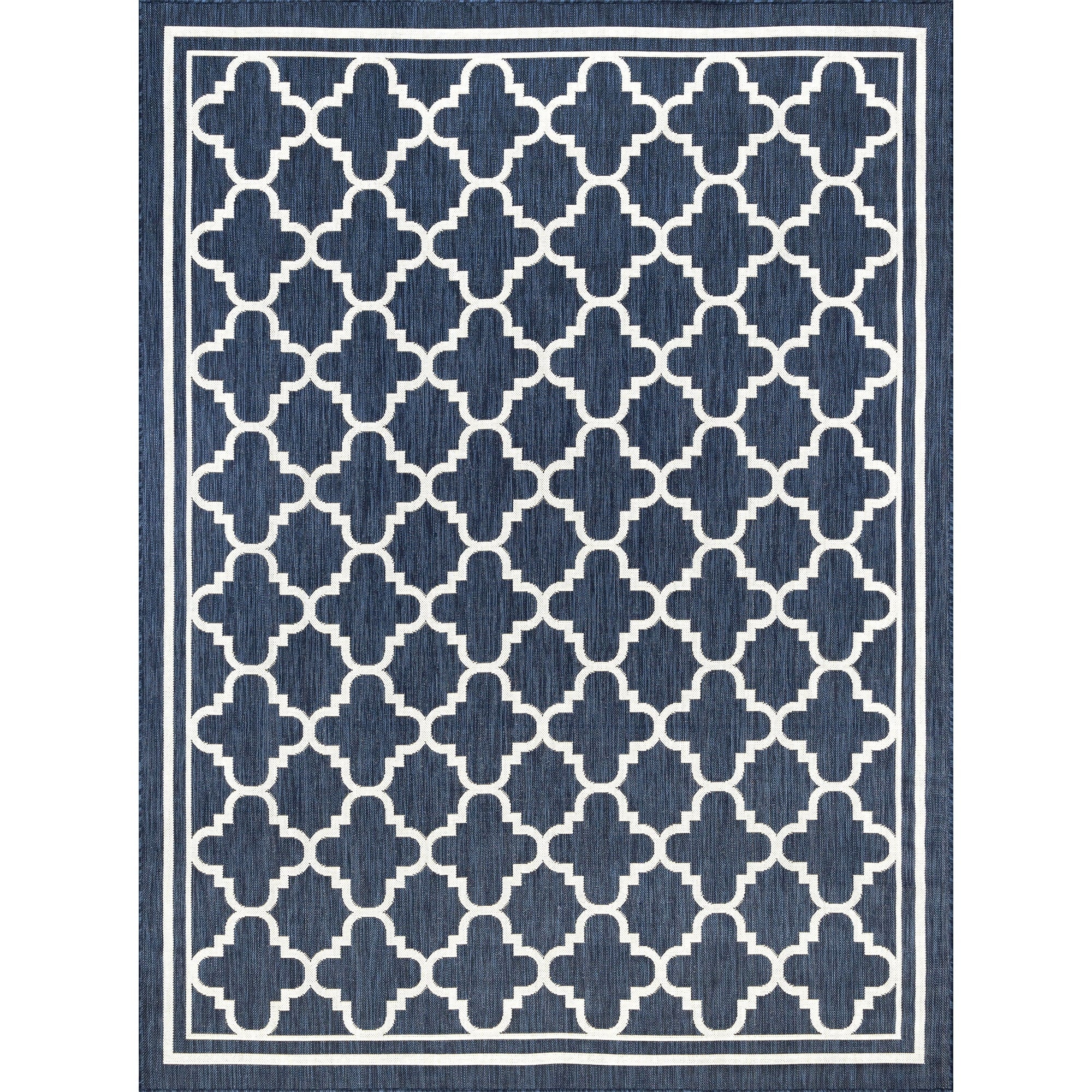 Exo Coastal Geometric Indoor/Outdoor Area Rug