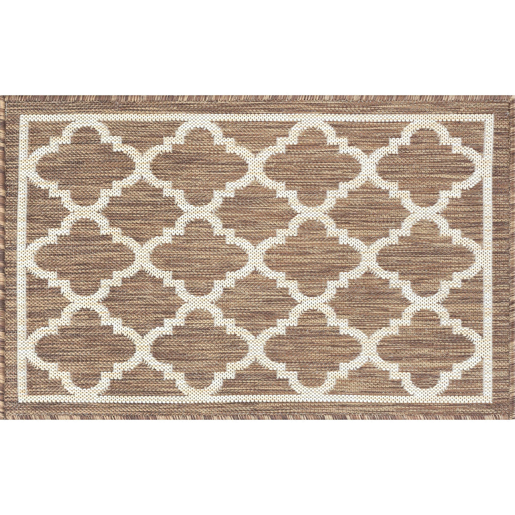 Exo Coastal Geometric Indoor/Outdoor Area Rug