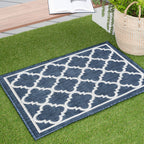 Exo Coastal Geometric Indoor/Outdoor Area Rug