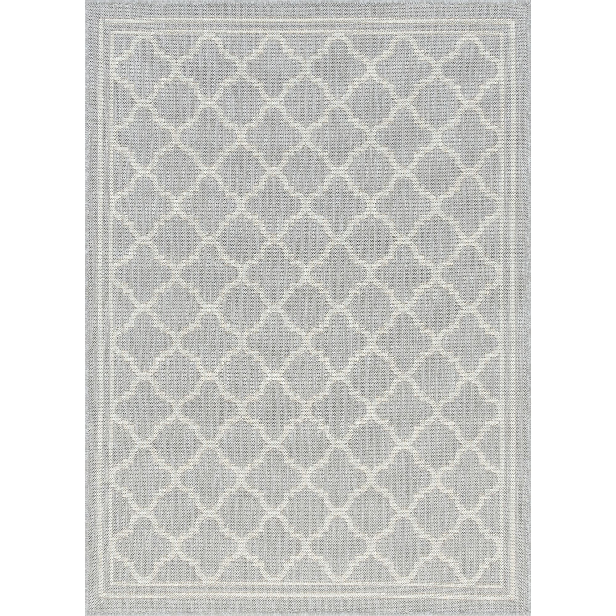 Exo Coastal Geometric Indoor/Outdoor Area Rug