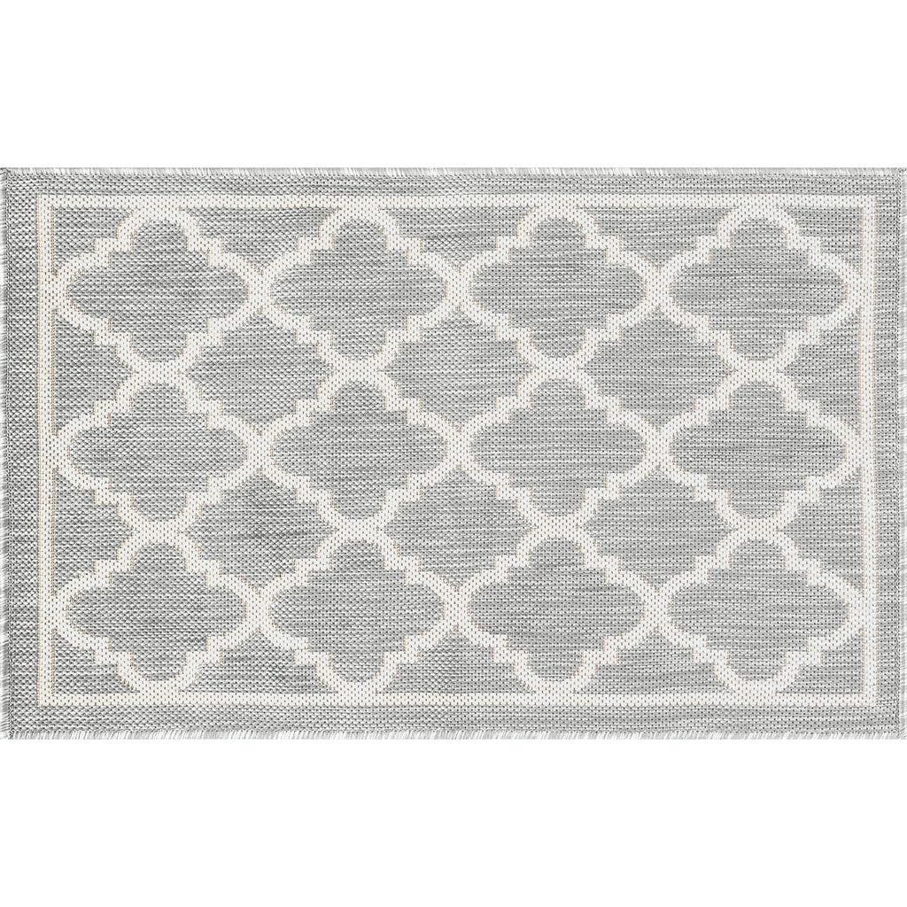 Exo Coastal Geometric Indoor/Outdoor Area Rug