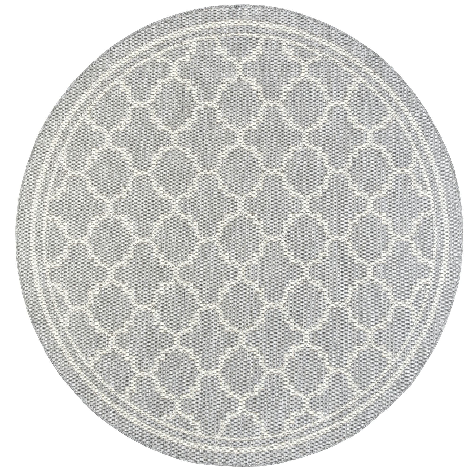 Exo Coastal Geometric Indoor/Outdoor Area Rug