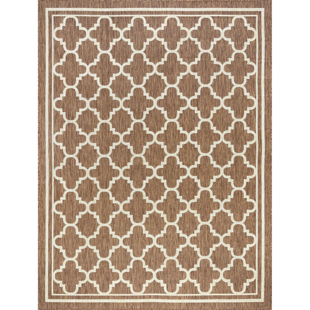 Exo Coastal Geometric Indoor/Outdoor Area Rug