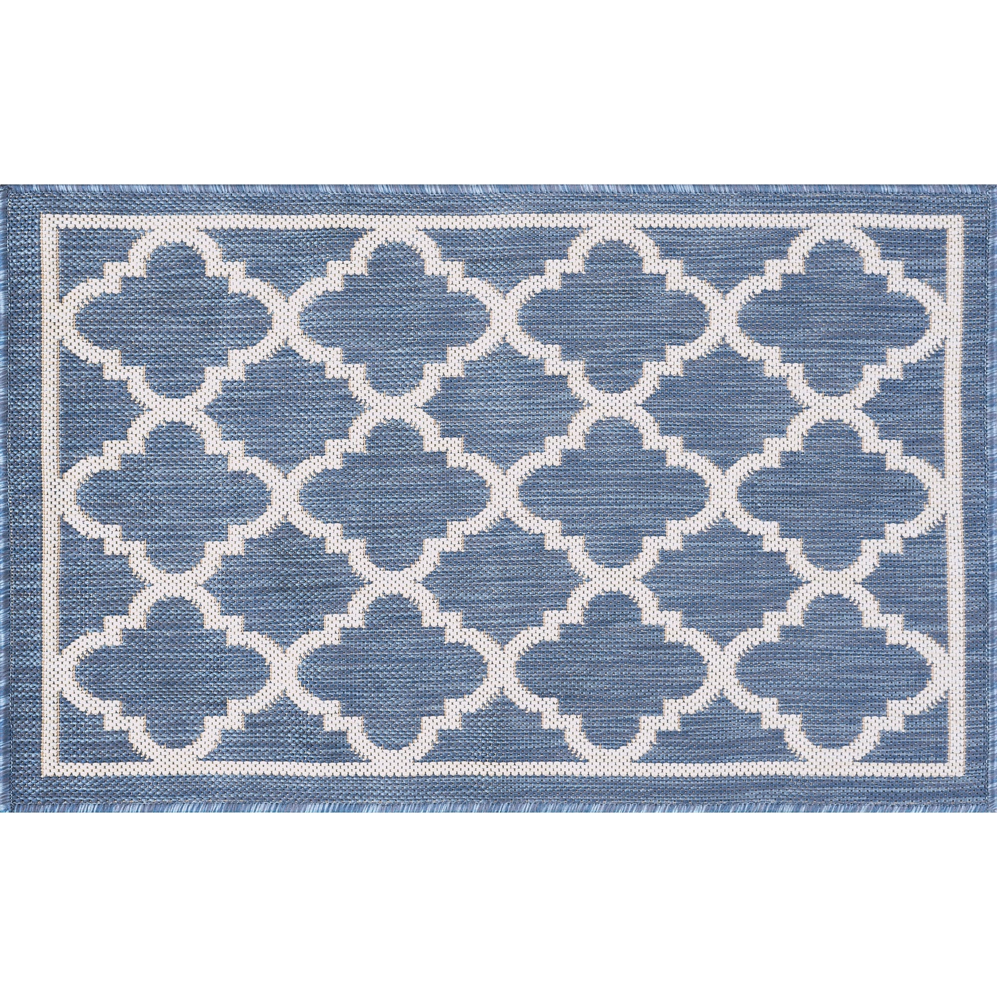 Exo Coastal Geometric Indoor/Outdoor Area Rug