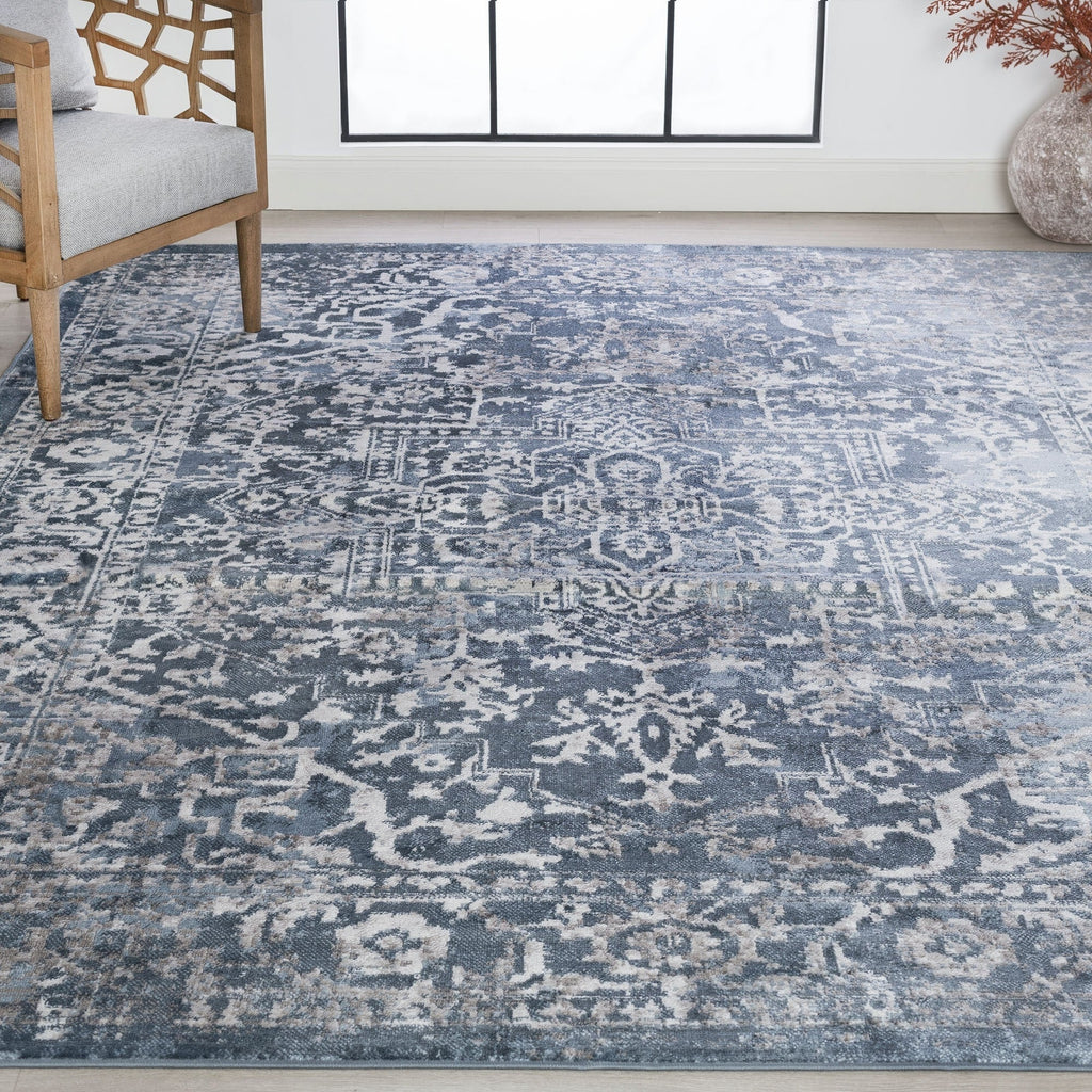Linx French Country Medallion Indoor Area Rug