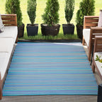 Sundown Beach Stripe Indoor/Outdoor Area Rug