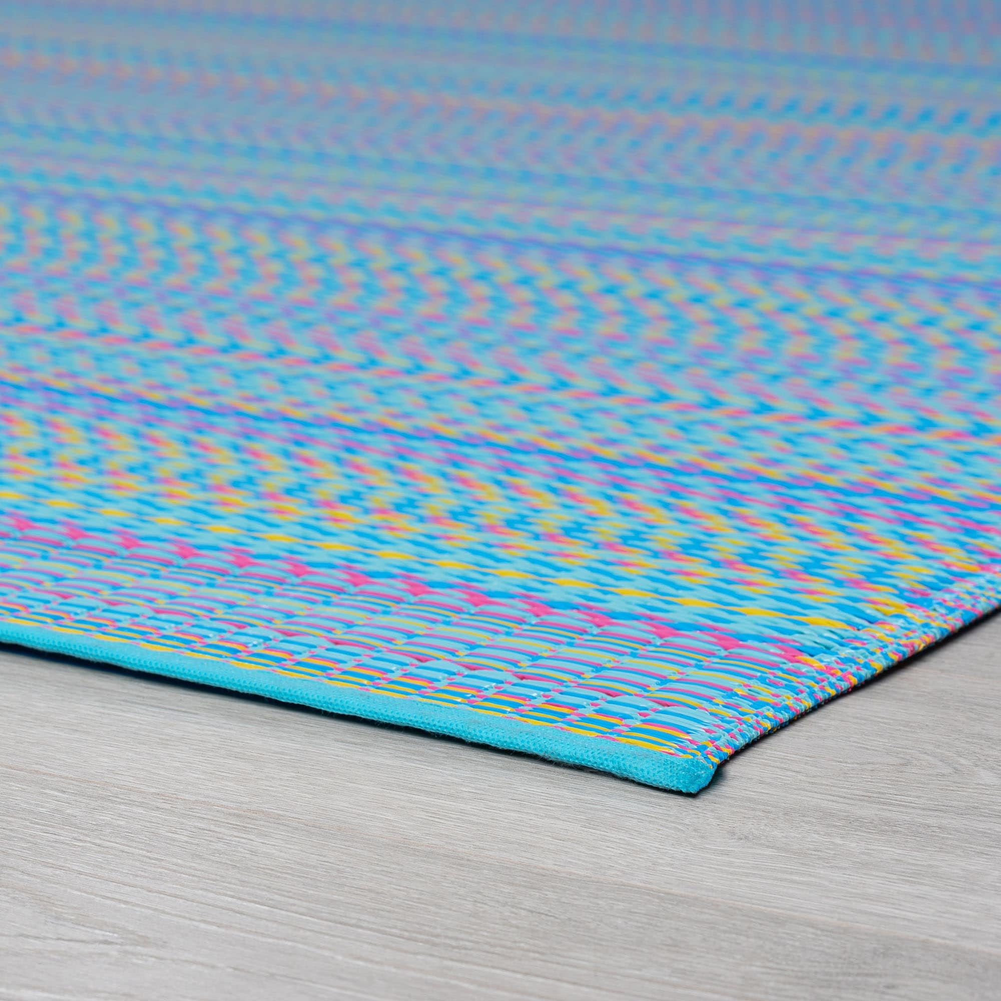 Sundown Beach Stripe Indoor/Outdoor Area Rug